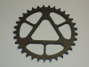 Triangle drive engine gear